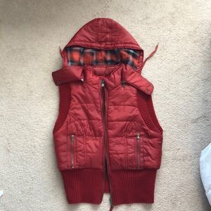 Free People Zip up Vest